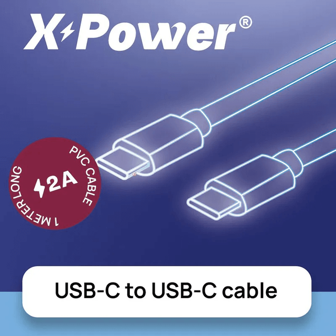 Hovedbilde X-Power USB-C til USB-C ladekabel