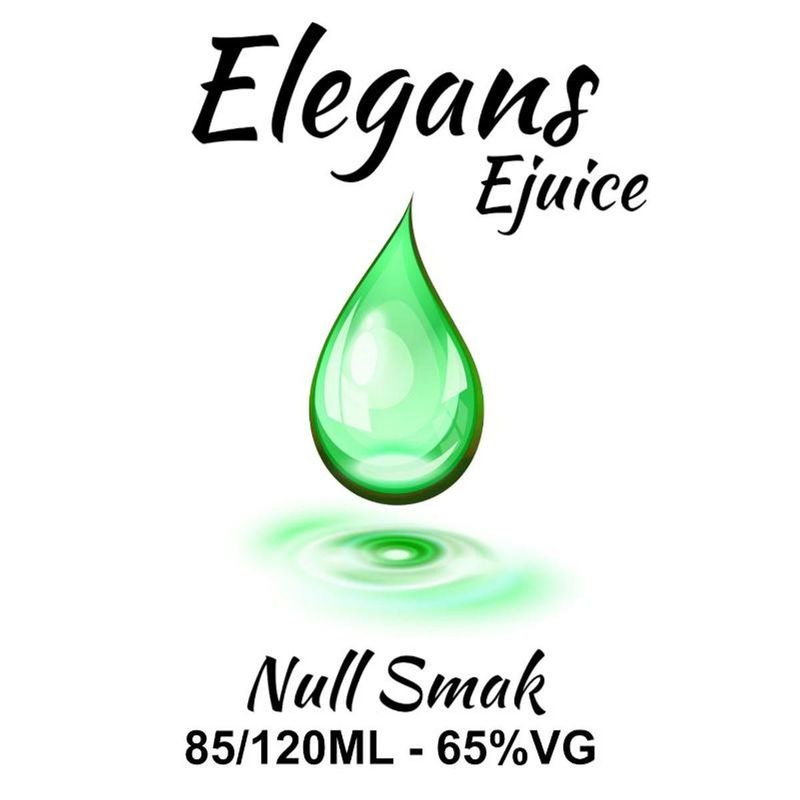 Elegans - Null Smak, Ejuice 85/120ml 65%VG