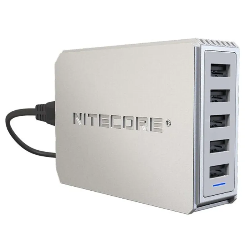  Nitecore UA55 5-Port USB Desktop Adapter